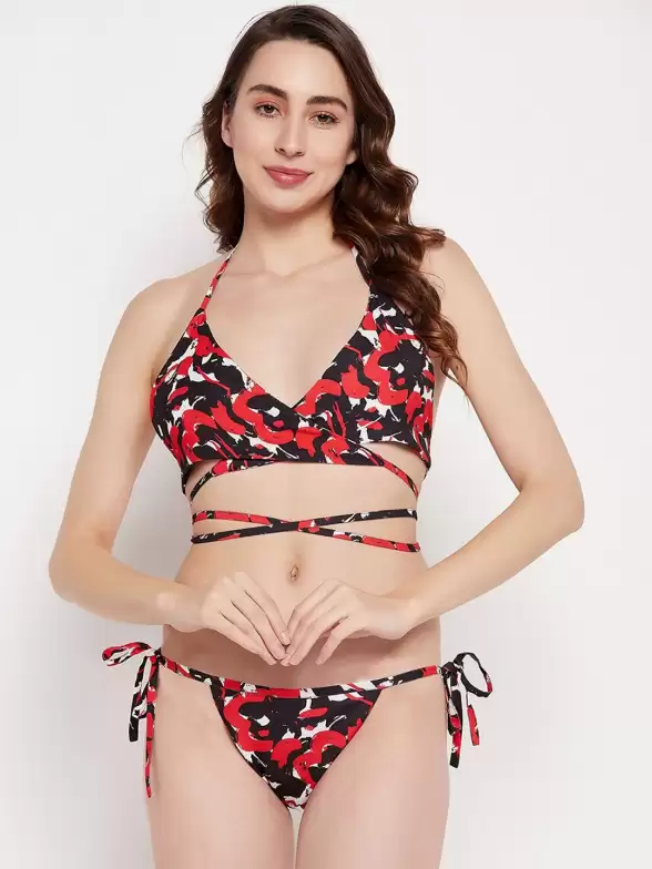 Women Printed Swim Bikini Set - image 7