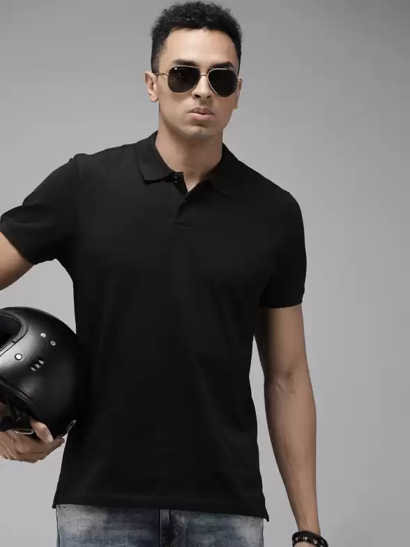 Men Polo Collar T-shirt - image 7