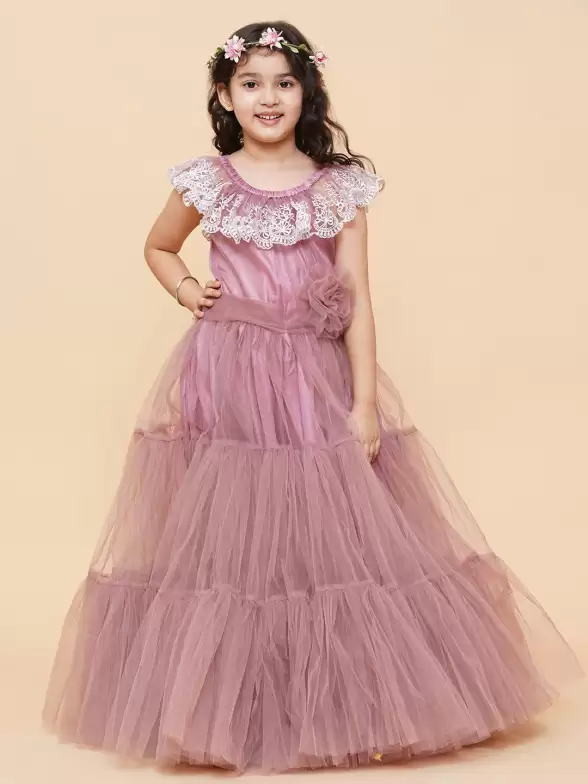 Girls Fit & Flare Maxi Dress - image 7