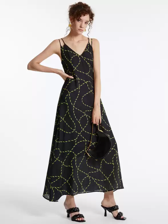 Print Maxi Dress - image 7