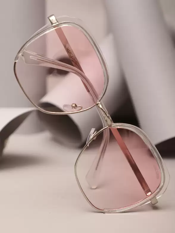 Women Square Sunglasses with UV Protected Lens - image 7