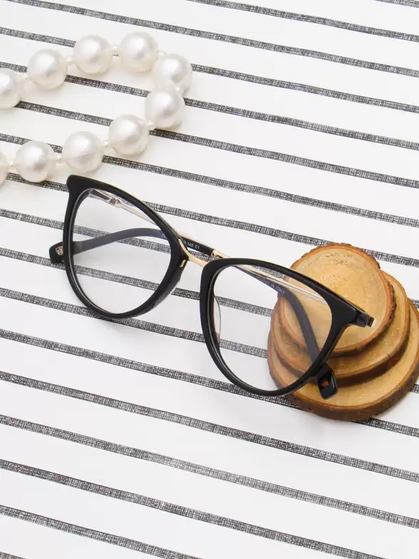 Women Full Rim Cateye Frame - image 7