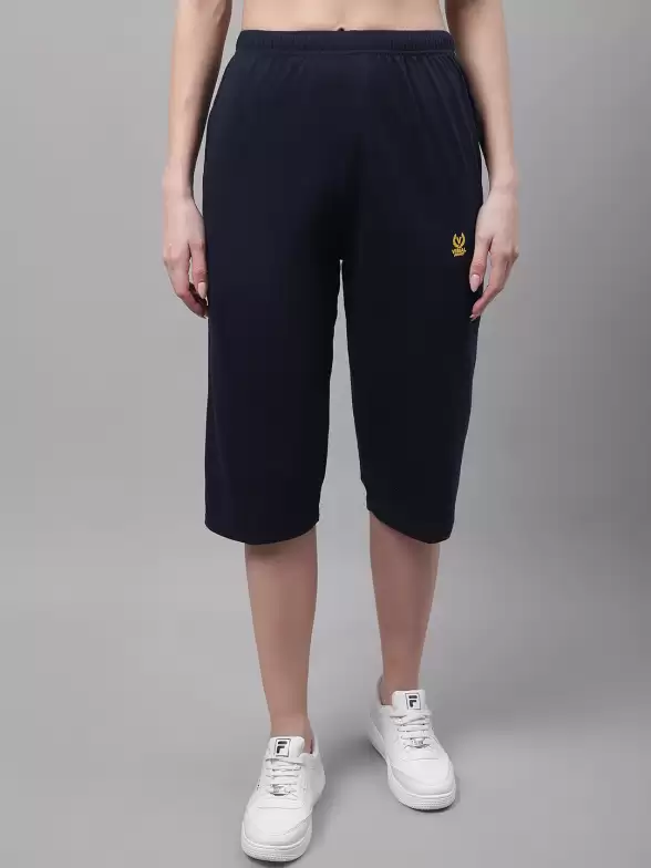 Women Solid Cotton Capris - image 7