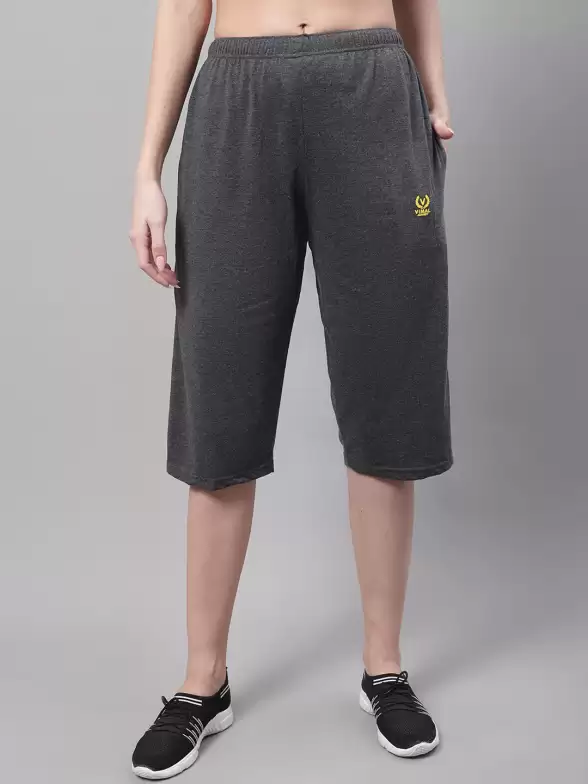 Women Cotton Sports Capris - image 7