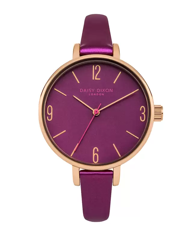 Women Leather Straps Watch - image 7