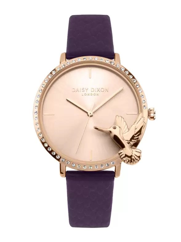 Women Leather Straps Watch - image 7