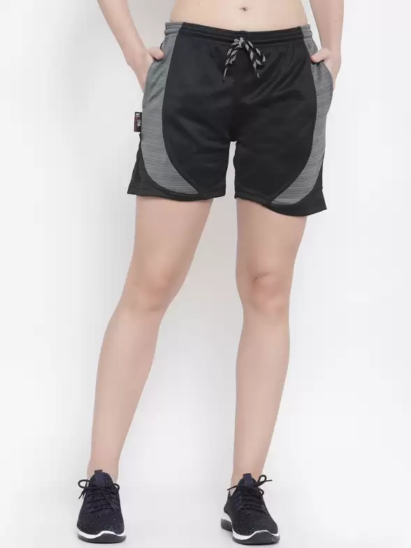 Women Colourblocked Shorts - image 7