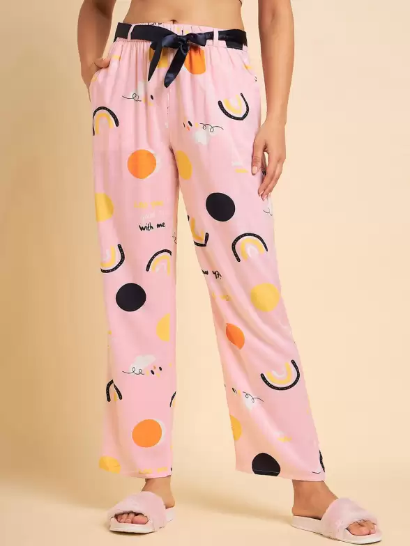 Women Printed Lounge Pants - image 7