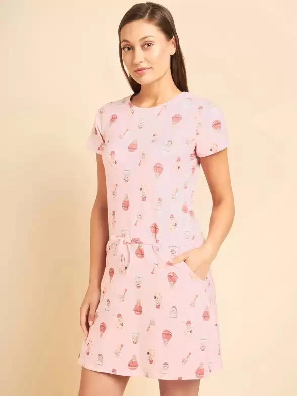 Printed Nightdress - image 7