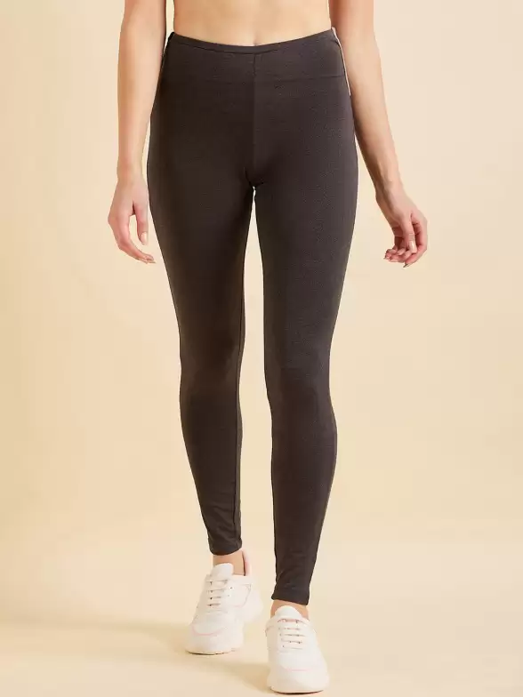 Women Mid Rise Knitted Tights - image 7