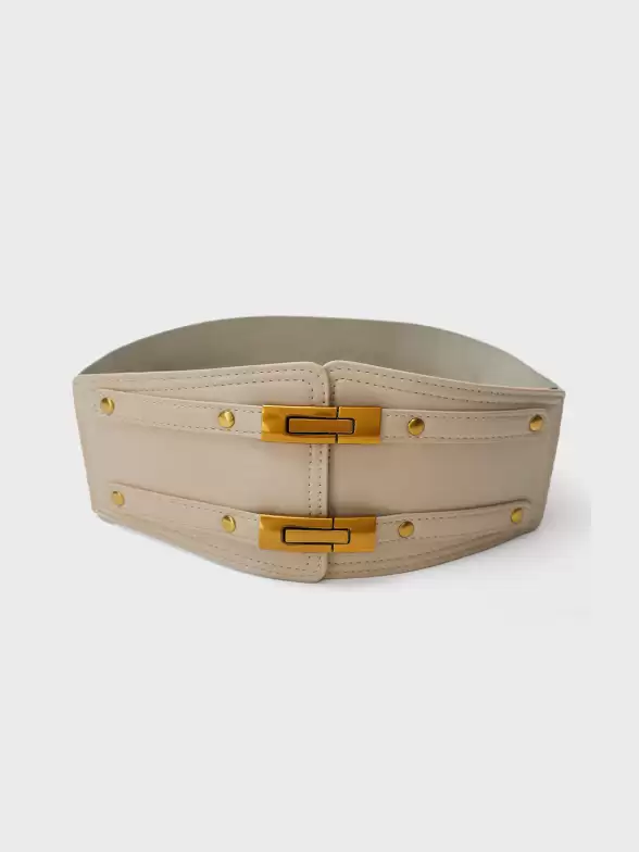 Women PU Broad Waist Belt - image 7