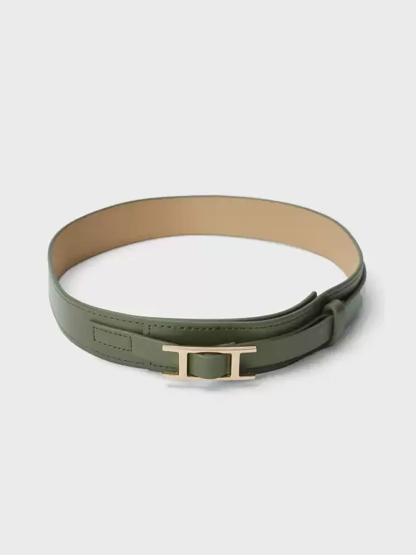 Women PU Slim Belt - image 7