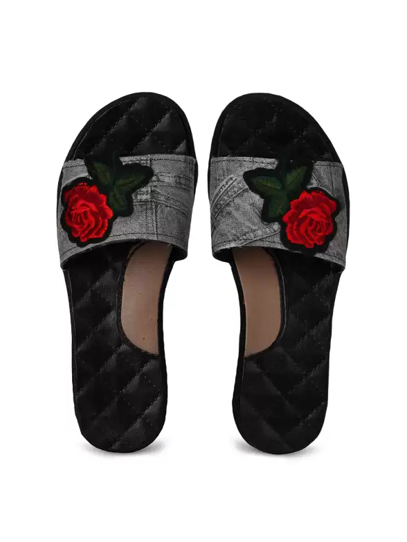 Women Printed Sliders - image 7