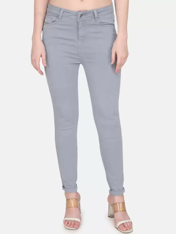 Women High-Rise Cotton Jeans - image 7