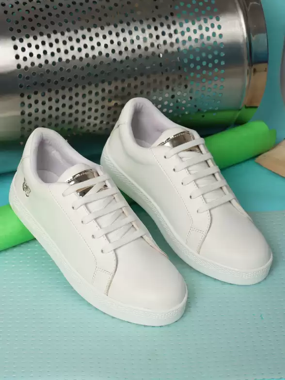 Women Perforations Sneakers - image 7