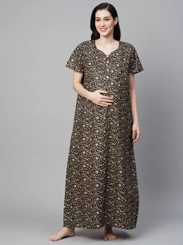 Printed Nightdress - image 7