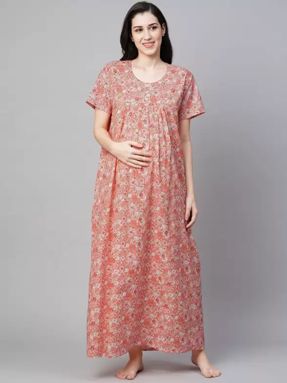 Printed Nightdress - image 7