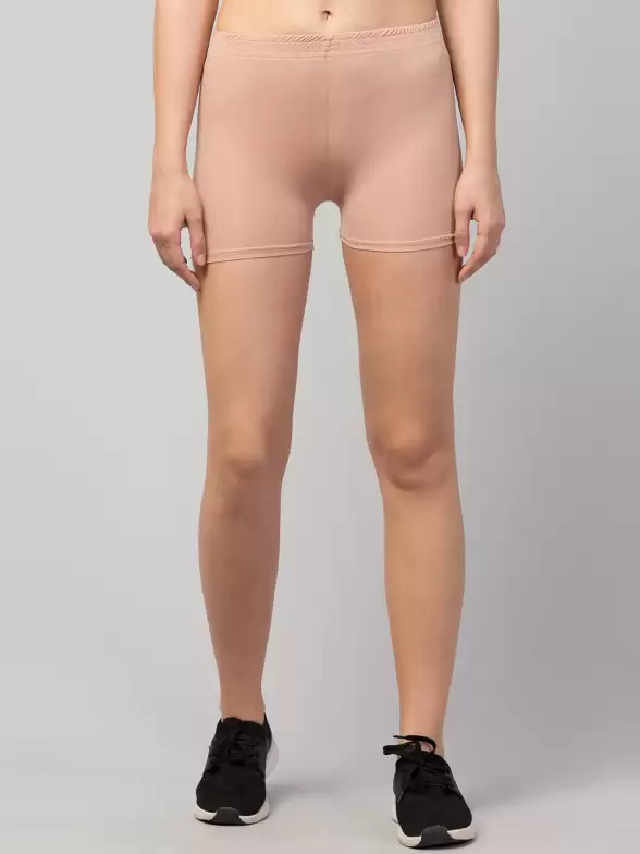 Women Skinny Fit Sports Shorts - image 7