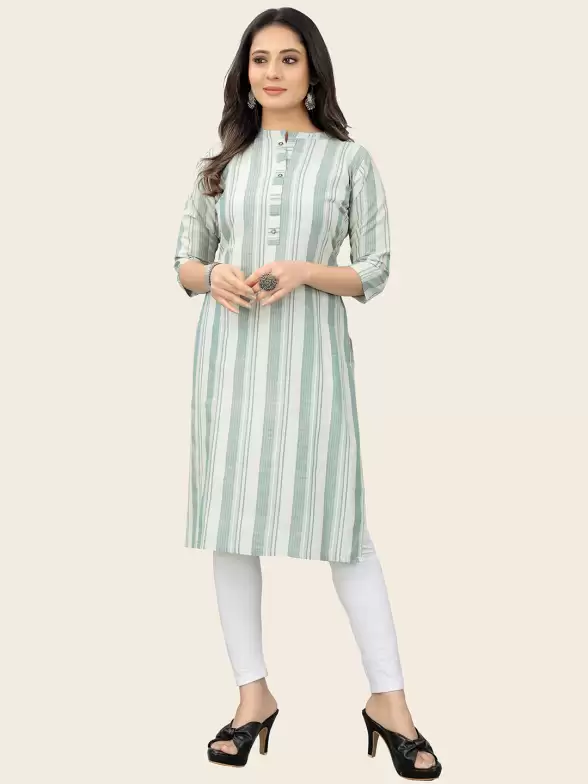 Women Striped Kurta - image 7