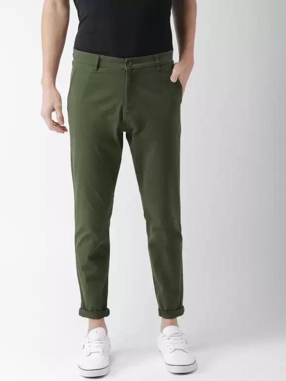 Men Tapered Fit Chinos - image 7