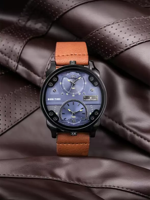 Men Dual Time Analogue Watch - image 7