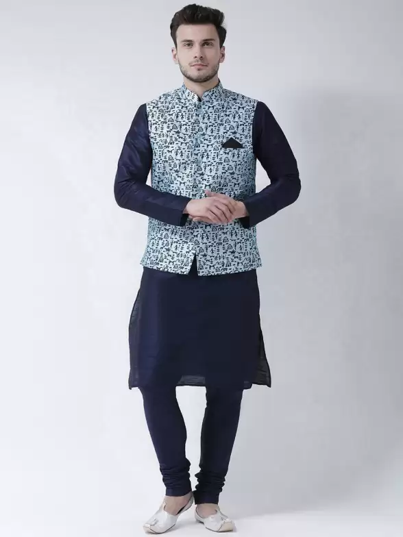 Men Solid Kurta Set - image 7