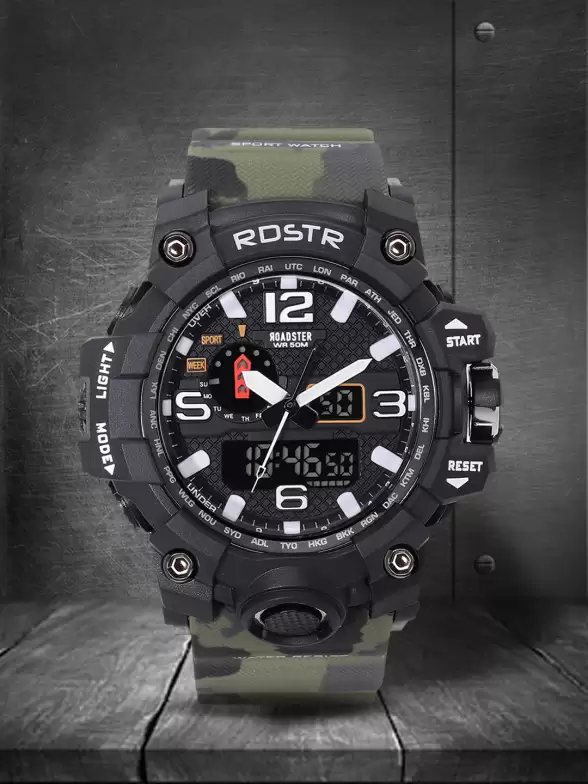 Men Analogue and Digital Watch - image 7