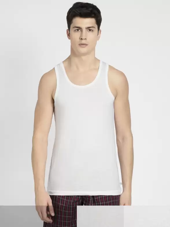 Men Pack of 3 Easy Tuck Vest - image 7