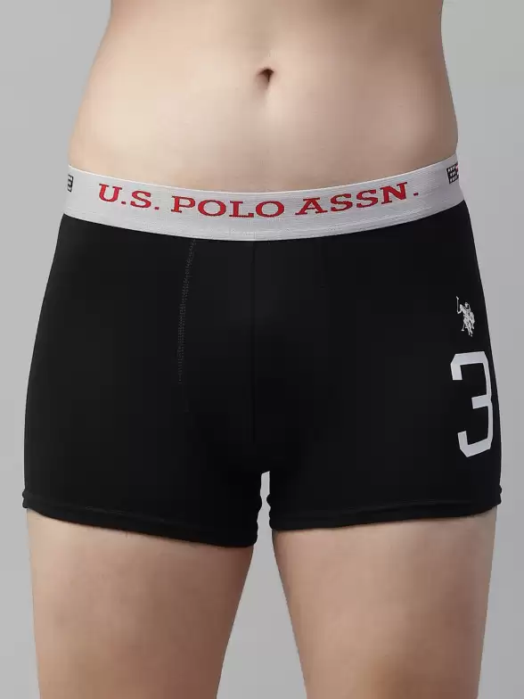 Men Printed Detail Trunks - image 7