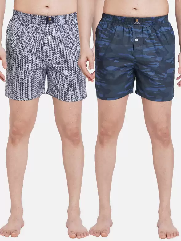 Men Pack of 2 Pure Cotton boxers - image 7