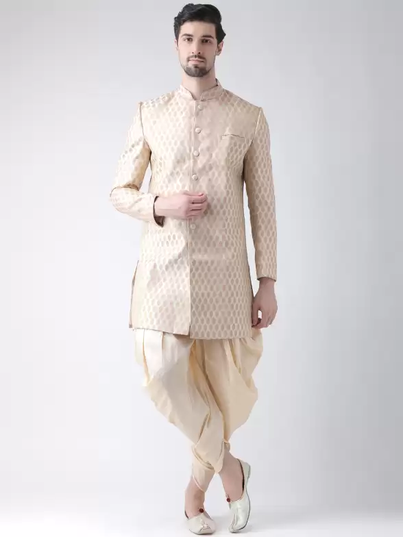 Men Sherwani With Dhoti Pants - image 7