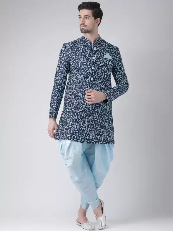 Men Sherwani With Dhoti Pants - image 7