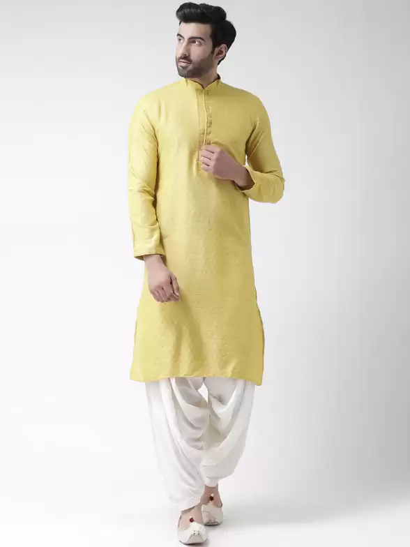 Men Embroidered Straight Kurta - image 7