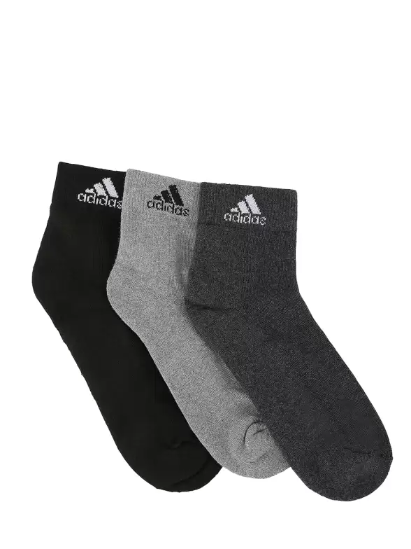 Men Pack Of 3 Assorted Ankle-Length Socks - image 7