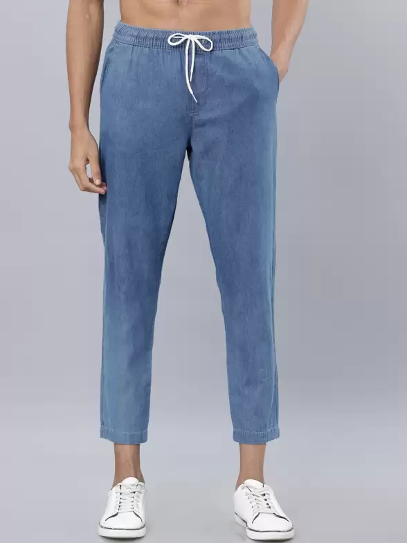 Men Tapered Fit Jeans - image 7