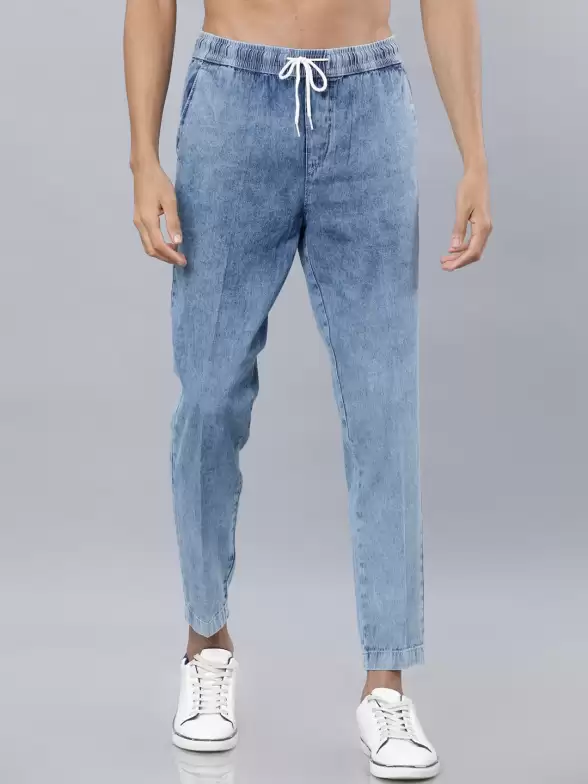 Men Tapered Fit Jeans - image 7