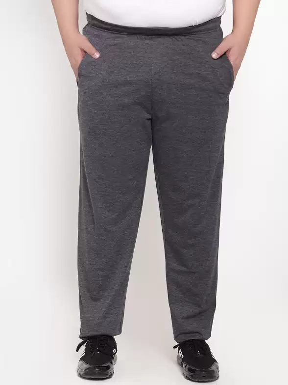 Men Solid Straight-Fit Track Pants - image 7