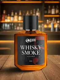 BEARDO Men Whisky Smoke Long-Lasting Eau de Parfum - Spicy Woody Oudh Fragrance - 50ml
