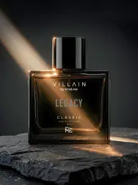VILLAIN Men Classic Legacy Perfume EDP with Coffee & Musk for Rich Scent - 50 ml