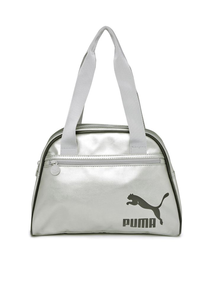 Puma handbags silver cheap