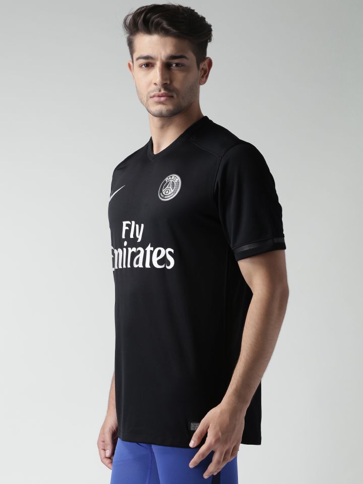 Psg black outlet t shirt