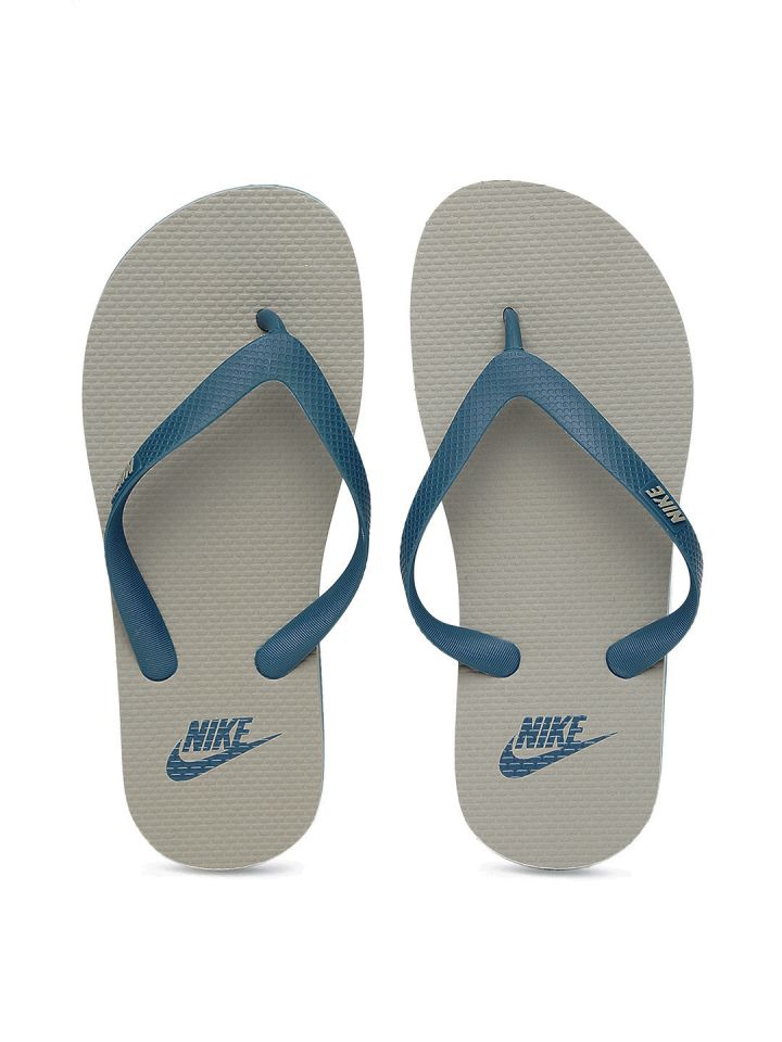 Buy Nike Men Blue Grey Aquaswift Thong Flip Flops Flip Flops