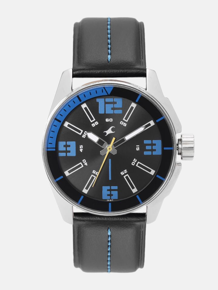 Buy Fastrack Men Black Analogue Watch 3089SL14 Watches for Men