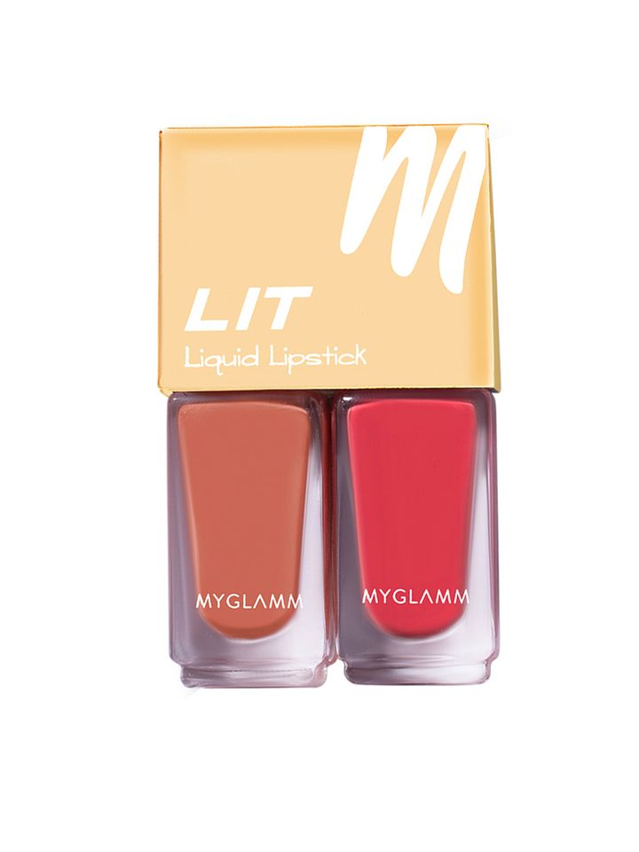 Buy Myglamm Heartbreaker 01 Lit 2 In 1 Liquid Matte Lipstick 4ml X 2 Lipstick For Women 10070989 Myntra Recommendations from popular beauty bloggers and brand presentations. myglamm heartbreaker 01 lit 2 in 1 liquid matte lipstick 4ml x 2