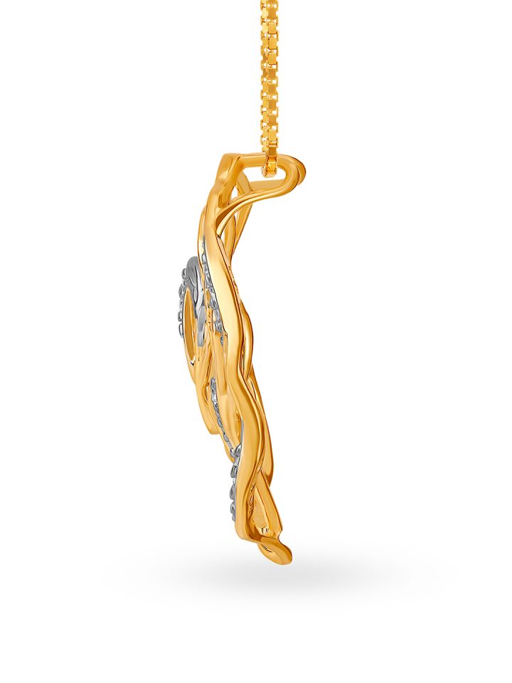 Tanishq white gold on sale chain