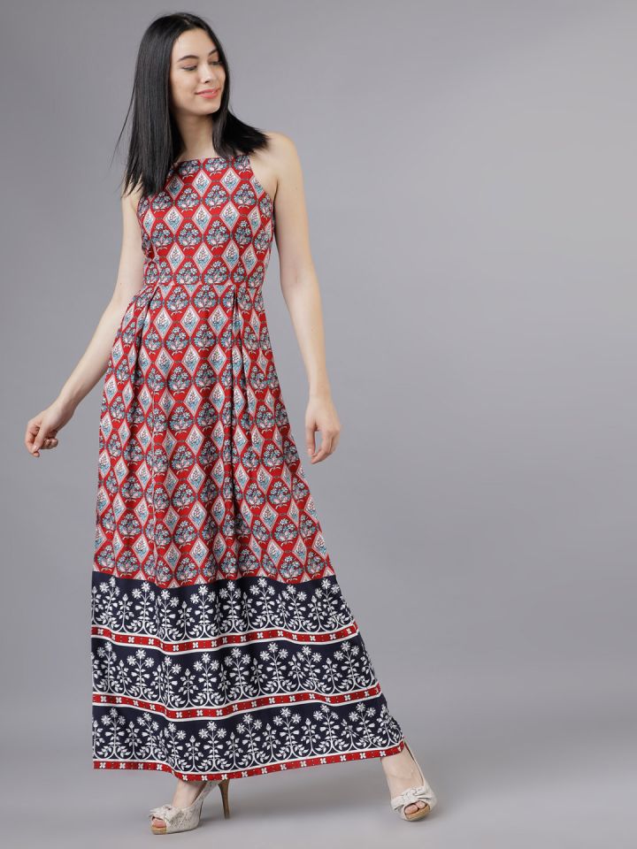 Tokyo talkies maxi dresses on myntra 2025