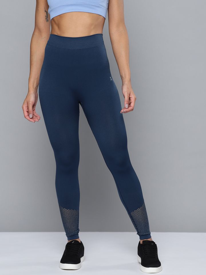 Buy Womens Super Combed Cotton Elastane Stretch Yoga Pants with Side  Zipper Pockets  Imperial Blue Marl AA01  Jockey India
