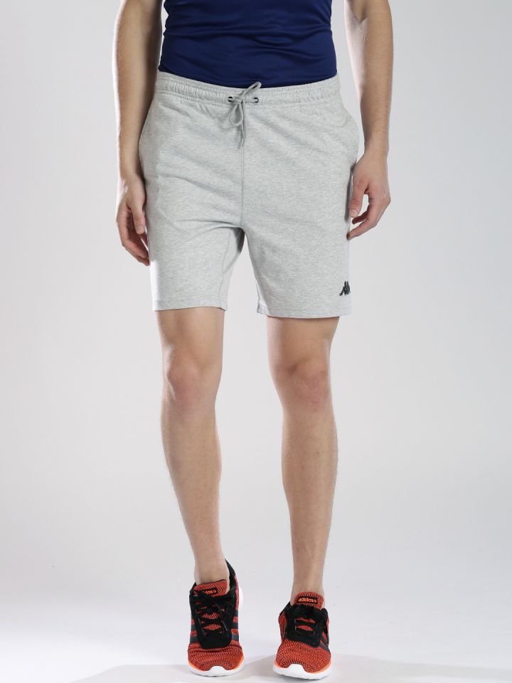 Buy Kappa Grey Melange Shorts Shorts for Men 1011672 Myntra
