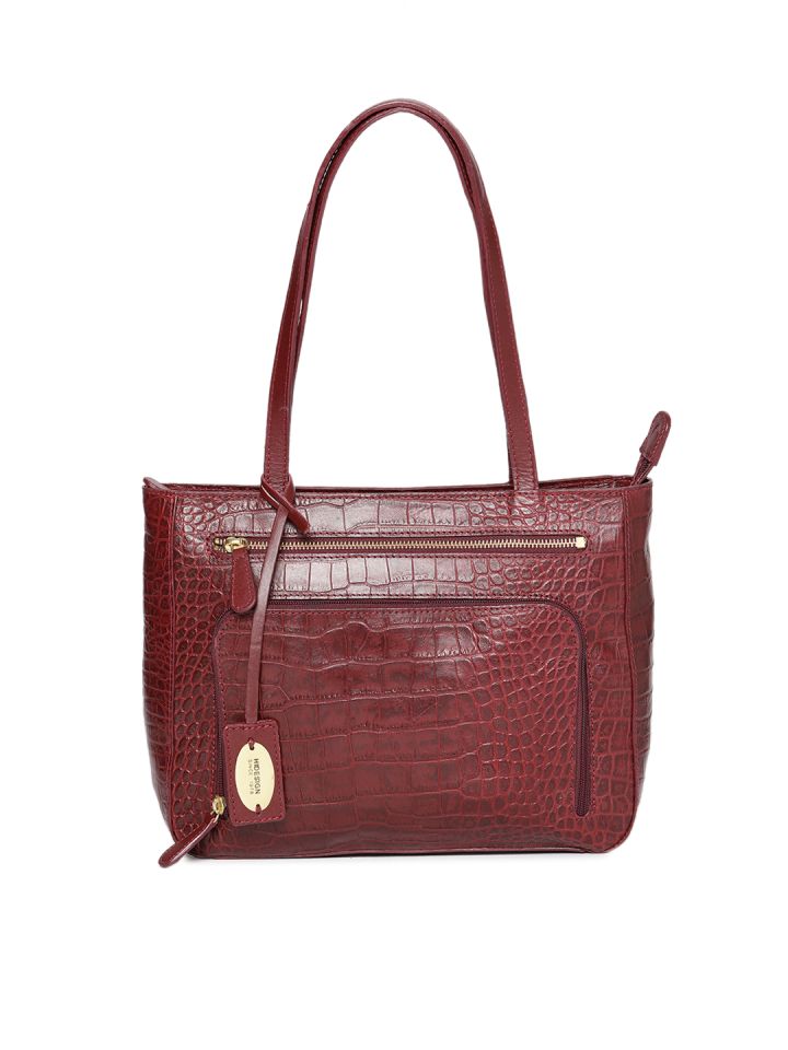Hidesign Women's Handbag (Red) : : Shoes & Handbags