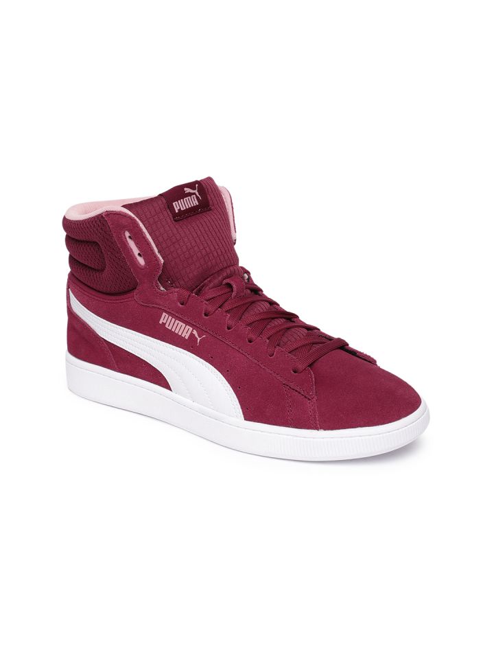 puma suede mid women's